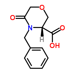 (R)-4-Benzyl-5-oxo-3-morpholinecarboxylic Acid