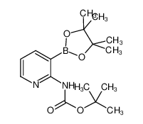 tert-butyl N-[3-(4,4,5,5-tetramethyl-1,3,2-dioxaborolan-2-yl)pyridin-2-yl]carbamate CAS:1072944-99-0 第1张