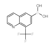 8-Trifluoromethylquinoline-6-boronic acid CAS:1072951-47-3 第1张