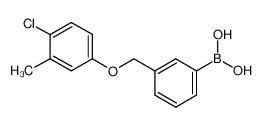 [3-[(4-chloro-3-methylphenoxy)methyl]phenyl]boronic acid