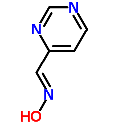 (E)-N-Hydroxy-1-(4-pyrimidinyl)methanimine