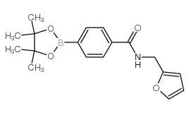 N-(furan-2-ylmethyl)-4-(4,4,5,5-tetramethyl-1,3,2-dioxaborolan-2-yl)benzamide