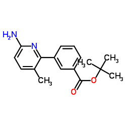 3-(6-Amino-3-methyl-pyridin-2-yl)-benzoic Acid Tert-butyl Ester Cas:1083057-14-0 第1张