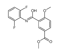 Methyl 3-[(2,6-difluorophenyl)carbamoyl]-4-methoxybenzoate