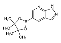 5-(tetramethyl-1,3,2-dioxaborolan-2-yl)-1H-pyrazolo[3,4-b]pyridine