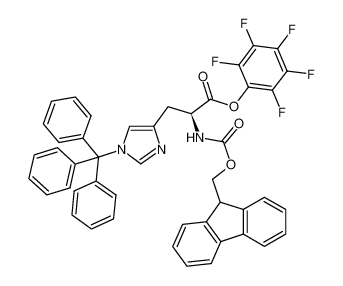 Fmoc-His(Trt)-OPFP