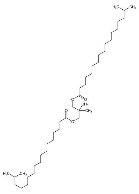 [2,2-dimethyl-3-(16-methylheptadecanoyloxy)propyl] 16-methylheptadecanoate CAS:109884-54-0 第1张