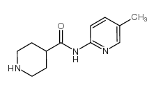 N-(5-methylpyridin-2-yl)piperidine-4-carboxamide