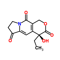 (S)-4-ethyl-4-hydroxy-7,8-dihydro-1H-pyrano[3,4-f]indolizine-3,6,10(4H)-trione CAS:110351-94-5 第1张