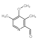 4-methoxy-3,5-dimethylpicolinaldehyde CAS:110464-72-7 第1张