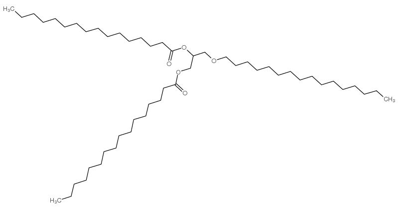 (2-hexadecanoyloxy-3-hexadecoxypropyl) hexadecanoate