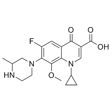 1-Cyclopropyl-6-fluoro-1,4-dihydro-8-methoxy-7-(3-methyl-1-piperazinyl)-4-oxo-3-quinolinecarboxylic Acid CAS:112811-59-3 manufacturer price 第1张