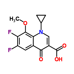 1-Cyclopropyl-6,7-difluoro-1,4-dihydro-8-methoxy-4-oxo-3-quinolinecarboxylic Acid CAS:112811-72-0 manufacturer price 第1张