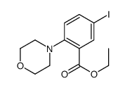 ethyl 5-iodo-2-morpholin-4-ylbenzoate CAS:1131587-28-4 第1张