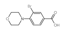 3-Bromo-4-morpholinobenzoic Acid