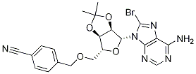 8-BroMo-5'-O-(4-cyanobenzyl)-2',3'-O-isopropylidene adenosine