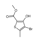 methyl 4-bromo-3-hydroxy-5-methylthiophene-2-carboxylate