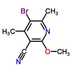 5-Bromo-2-methoxy-4,6-dimethylnicotinonitrile