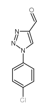 1-(4-chlorophenyl)triazole-4-carbaldehyde