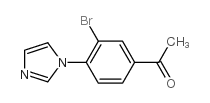 3’-Bromo-4’-(1-imidazolyl)acetophenone