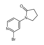 1-(2-bromopyridin-4-yl)pyrrolidin-2-one