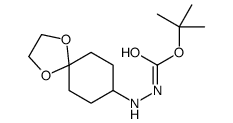 2-Methyl-2-propanyl 2-(1,4-dioxaspiro[4.5]dec-8-yl)hydrazinecarbo xylate