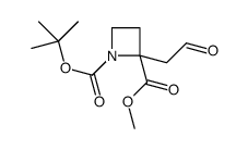 1-O-tert-butyl 2-O-methyl 2-(2-oxoethyl)azetidine-1,2-dicarboxylate