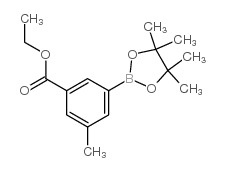 Ethyl 3-methyl-5-(4,4,5,5-tetramethyl-1,3,2-dioxaborolan-2-yl)benzoate