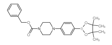 Benzyl 4-(4-(4,4,5,5-tetramethyl-1,3,2-dioxaborolan-2-yl)phenyl)piperazine-1-carboxylate