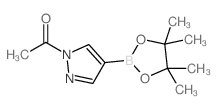 1-[4-(4,4,5,5-Tetramethyl-1,3,2-dioxaborolan-2-yl)-1H-pyrazol-1-yl]-ethanone CAS:1150561-76-4 第1张