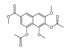 Methyl 4,6-diacetoxy-5,7-dimethoxy-2-naphthoate