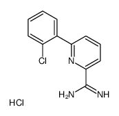 6-(2-chlorophenyl)pyridine-2-carboximidamide,hydrochloride