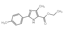 ethyl 5-methyl-2-(4-methylphenyl)-1H-imidazole-4-carboxylate CAS:115868-55-8 第1张