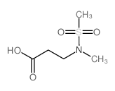 N-Methyl-N-(methylsulfonyl)-beta-alanine