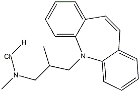 5-[3-(Dimethylamino)-2-methylpropyl]-5H-dibenz[b,f]azepine hydrochloride