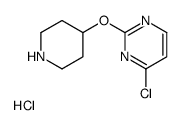 4-chloro-2-piperidin-4-yloxypyrimidine,hydrochloride