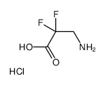 3-Amino-2,2-difluoropropanoic acid hydrochloride