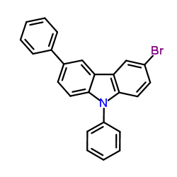 3-Bromo-6,9-diphenyl-9H-carbazole Cas:1160294-85-8 第1张