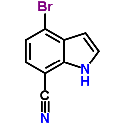 4-Bromo-1H-indole-7-carbonitrile