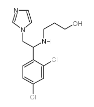 3-[[1-(2,4-dichlorophenyl)-2-imidazol-1-ylethyl]amino]propan-1-ol