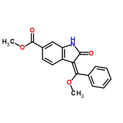 (3E)-2,3-Dihydro-3-(methoxyphenylmethylene)-2-oxo-1H-indole-6-carboxylic Acid Methyl Ester CAS:1168150-46-6 manufacturer price 第1张