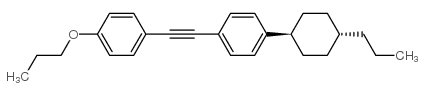 1-propoxy-4-[2-[4-(4-propylcyclohexyl)phenyl]ethynyl]benzene