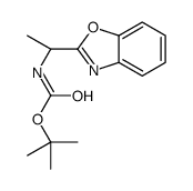 tert-butyl N-[(1S)-1-(1,3-benzoxazol-2-yl)ethyl]carbamate