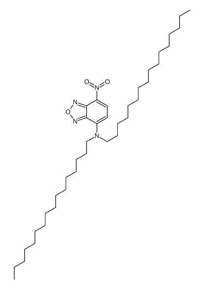 N,N-dihexadecyl-4-nitro-2,1,3-benzoxadiazol-7-amine CAS:117056-66-3 第1张