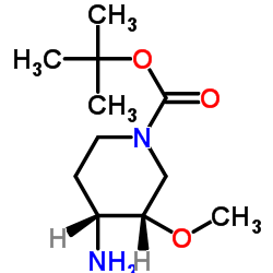 tert-butyl (3S,4R)-4-amino-3-methoxypiperidine-1-carboxylate