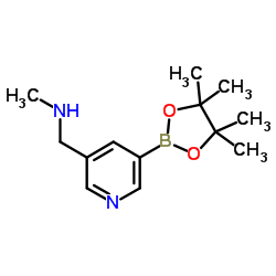 tert-butylmethyl((5-(4,4,5,5-tetramethyl-1,3,2-dioxaborolan-2-yl)pyridin-3-yl)methyl)carbamate