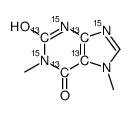 1,7-Dimethylxanthine-[13C4,15N3] (para-xanthine)