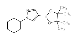 1-Cyclohexyl-4-(4,4,5,5-tetramethyl-1,3,2-dioxaborolan-2-yl)-1H-pyrazole CAS:1175275-00-9 第1张