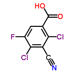 2,4-Dichloro-3-cyano-5-fluorobenzoic acid