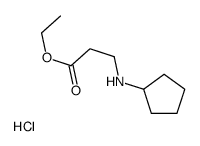 ethyl 3-(cyclopentylamino)propanoate hydrochloride